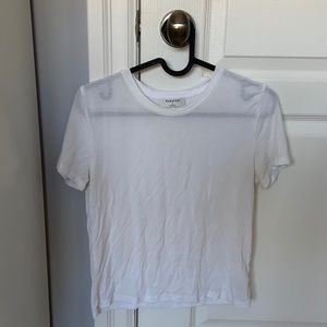 Aritzia White T-Shirt